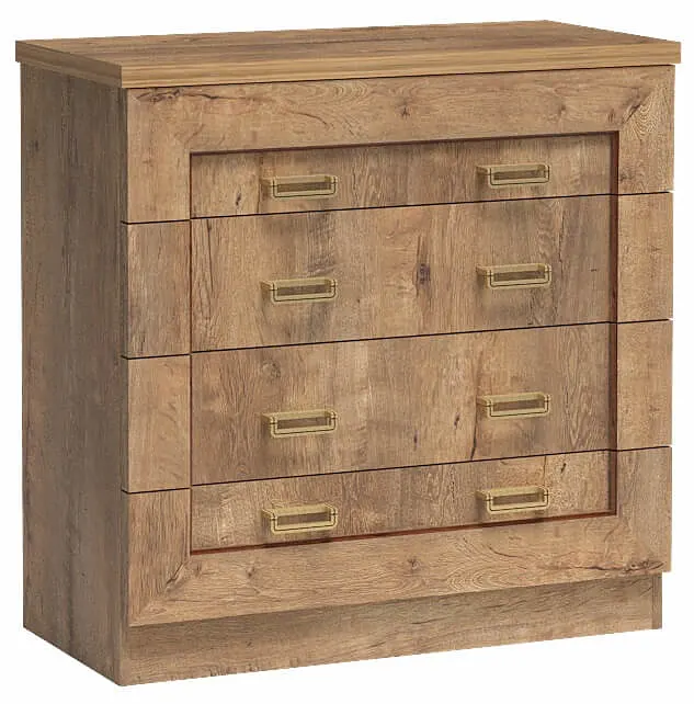 Komoda z szufladami dąb lefkas P1-Z63