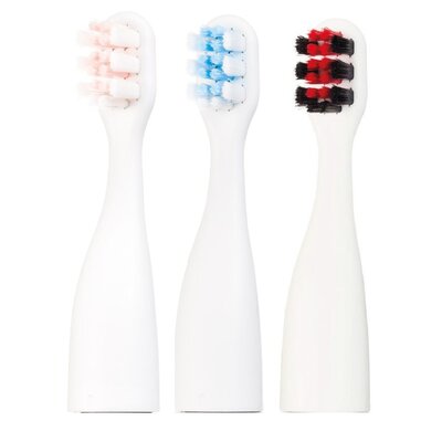 Vitammy SMILE zestaw I Końcówki do szczoteczki miś polarny czarny kot pies) 3 szt TOW016935