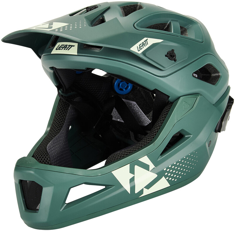 Leatt Leatt MTB 3.0 Enduro Helmet, zielony 55-56cm 2022 Kaski Fullface i Downhill