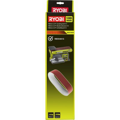 RYOBI Taśma szlifierska BSS100A5 5szt.)
