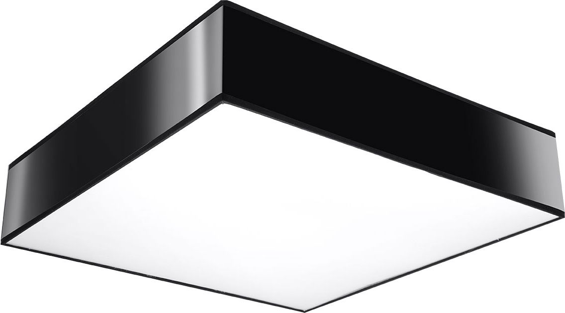 Lampa sufitowa Lumes Czarny nowoczesny plafon sufitowy - EXX216-Horux