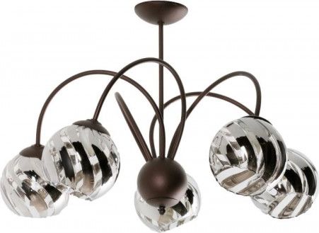 Lampa wisząca Lampex Adelio 5 5x60W  (866/5)