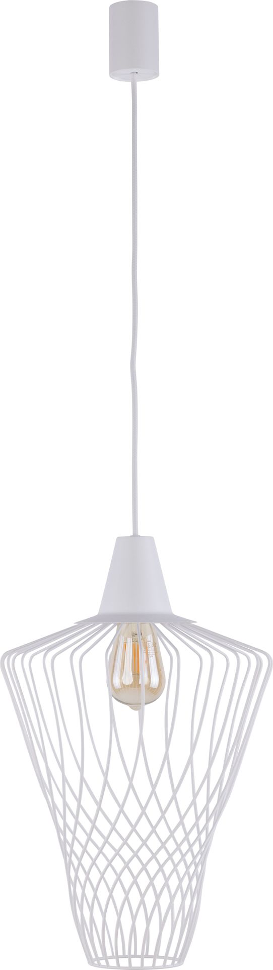 Lampa wisząca Nowodvorski WAVE industrial biały 8855