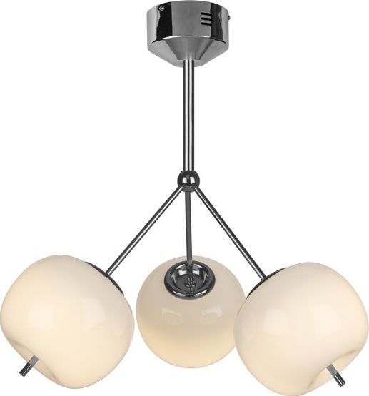 Lampa sufitowa Witek Home Lampa Jabłko MC5069-3 srebrna