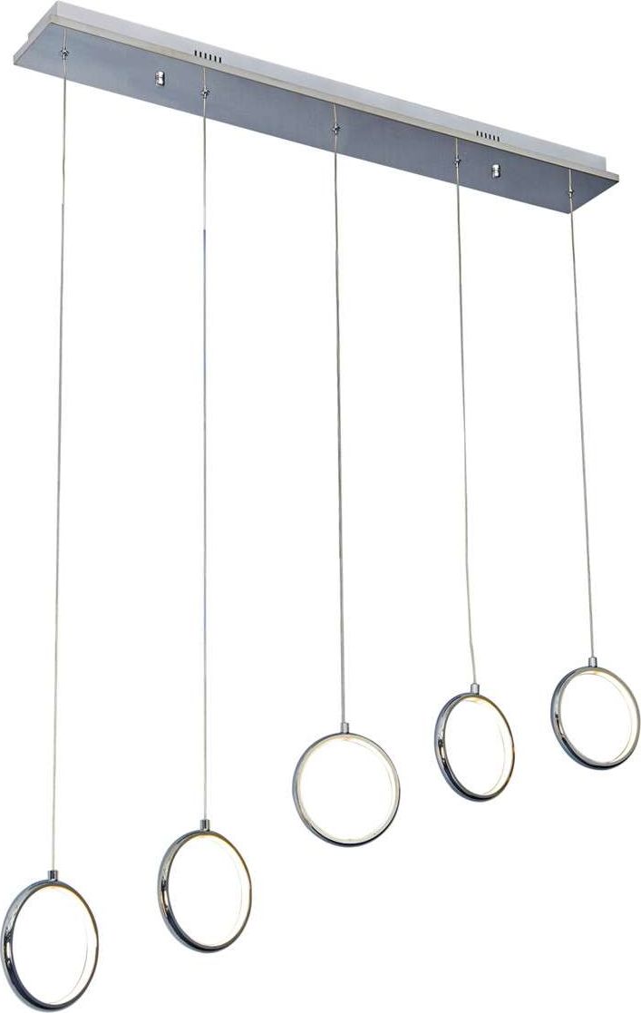 Lampa wisząca Milagro LED nowoczesna chrom ML272