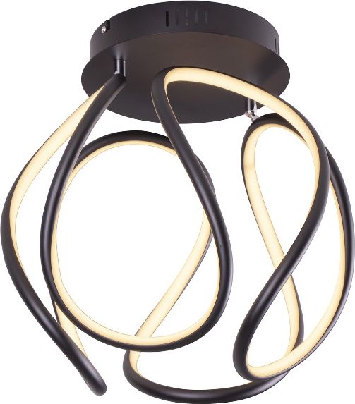 Kinkiet MAXlight Nowoczesna lampa sufitowa LED do sypialni Maxlight TWIST C0147