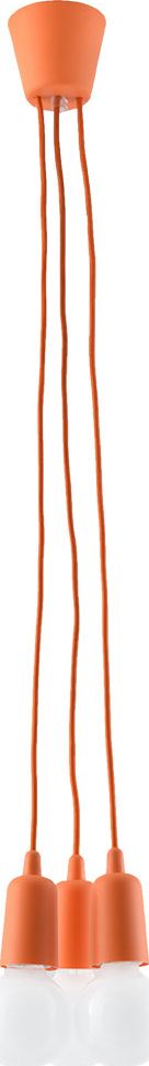Lampa wisząca Lumes Pomarańczowa loftowa lampa wisząca - EX542-Diegi