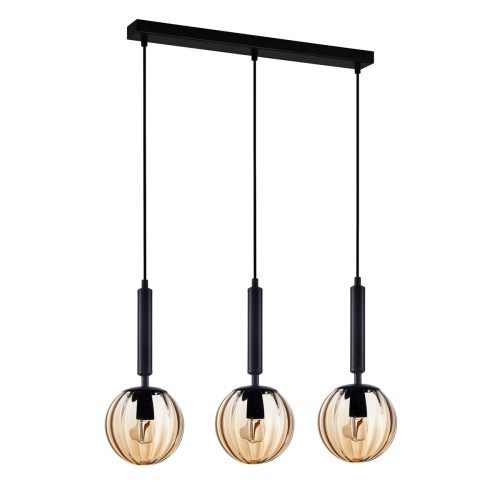 Italux Ravena PND-2324-3L BK+AMB PND-2324-3L BK+AMB