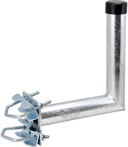 Satix Sat uchwyt do rury satelitarnej 25 cm do miski satelitarnej stal ocynkowana ogniowo