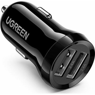 Ugreen ładowarka samochodowa 2x Usb 24 W 4,8A