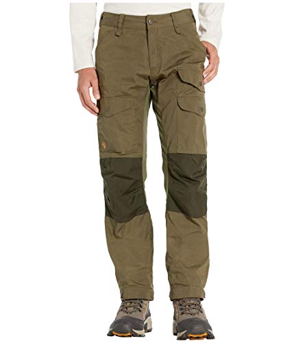 Fjallraven Vidda Pro przewiewne spodnie męskie Trs M Reg Sport Trousers, Laurel Green-Deep Forest, 42