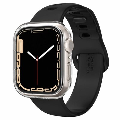 Spigen Etui ramka do smartwatcha Thin Fit do Apple Watch 7 41mm Crystal Clear ACS04187
