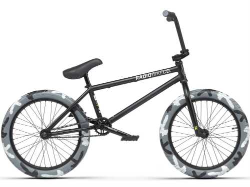 Zdjęcia - Rower Radio Darko 20"  BMX Matt Black Grey