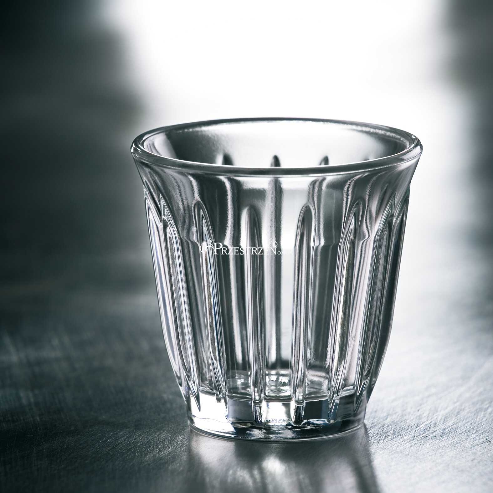 MAŁE SZKLANECZKI DO ESPRESSO La Rochere - ZINC by Fabrice Gibilaro - KOMPLET 6 SZTUK