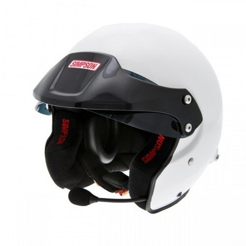 Simpson AA0130EG2M57 kask Rally 8859 Fia Medium Black Peak
