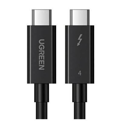 UGREEN Kabel USB-C USB-C US501 100W 0.8m Czarny