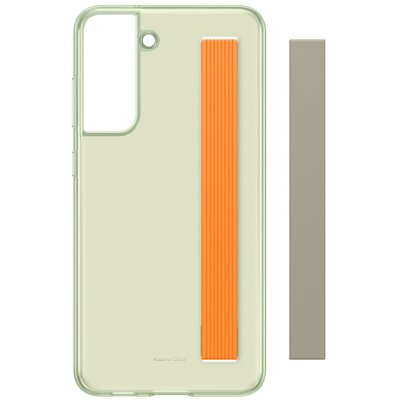 Samsung Slim Strap Cover do S21FE olive green EF-XG990CMEGWW