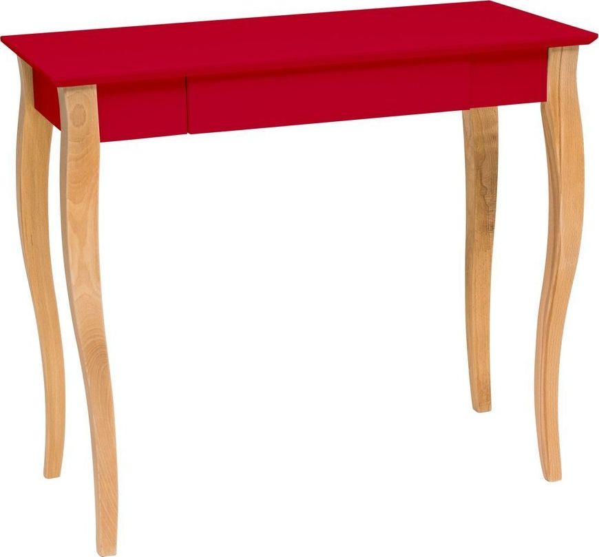 Biurko Ragaba Lillo Czerwone 85 cm x 40 cm