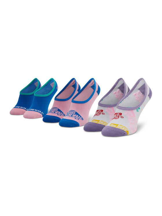Vans Zestaw 3 par stopek damskich 3Pk Sk8 VN0A5I2Q4481 Kolorowy