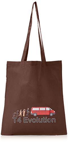 Texlab Unisex Adult VEND-31944 worek materiałowy, brązowy, 38 cm x 42 cm