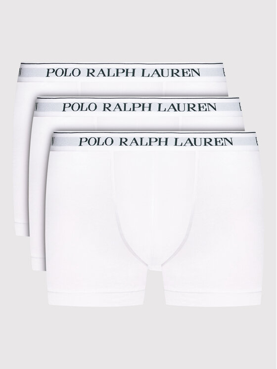 Ralph Lauren Polo Komplet 3 par bokserek 714835885001 Biały