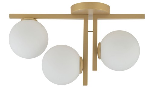 Sigma 33338 Nowoczesna lampa sufitowa ANDY złota OP.OŚW. 3PŁ 33338
