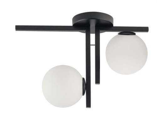 Sigma 33285 Nowoczesna lampa sufitowa ANDY czarna OP.OŚW. 2PŁ 33285