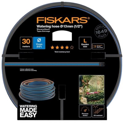 Fiskars WĄŻ OGRODOWY 13MM 1/2 30M-Q4