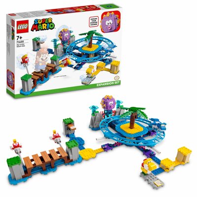 LEGO Super Mario Zestaw rozszerzający Duży jeżowiec i zabawa na plaży 71400