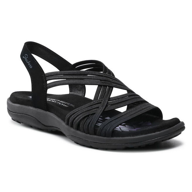Sandały Skechers Simply Stretch 163023/BLK Czarny