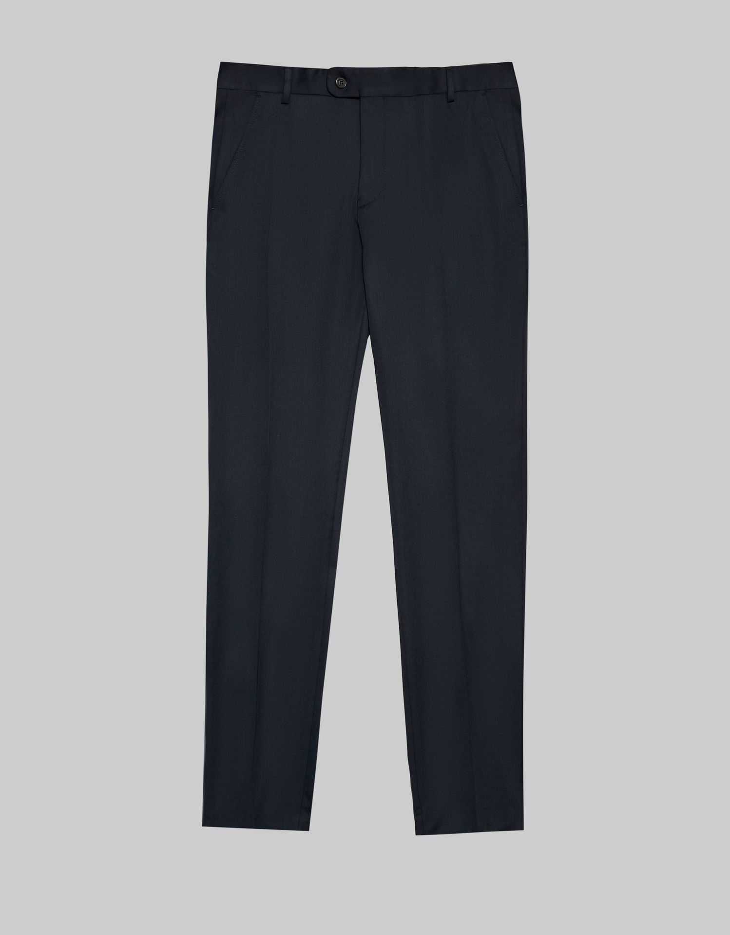 Borgio spodnie turro granatowy super slim fit