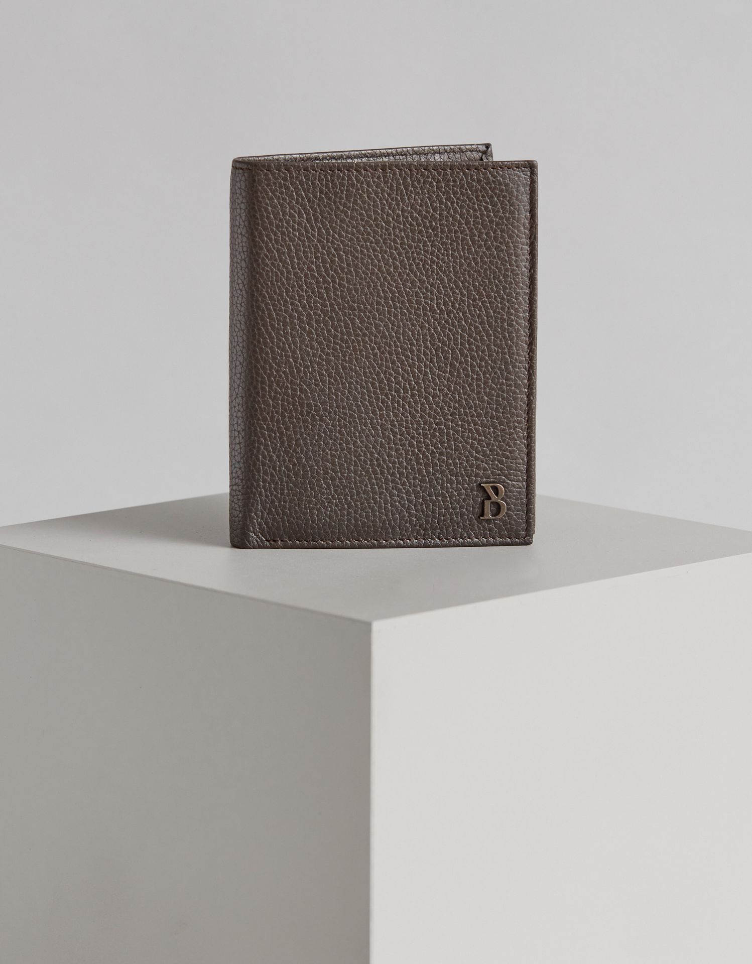 Borgio Portfel męski merici brąz