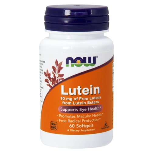 Now Foods Luteina 10 mg 60 kapsułek