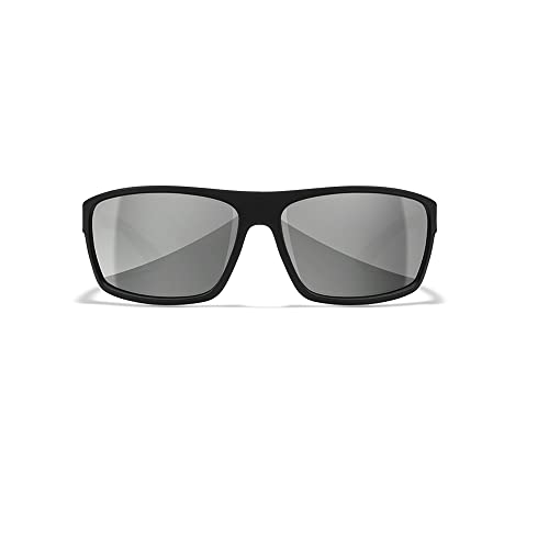 Wiley X Okulary Peak - Grey Silver Gloss Black (WIL-41-019212) G WIL-41-019212