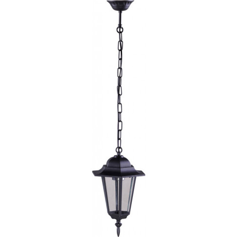Czarna lampa zewnętrzna wisząca - S332 C5-C00