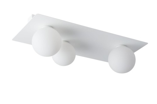 Sigma Nowoczesny plafon do biura i domu ARGON G9 12W szer. 62cm biały 33278