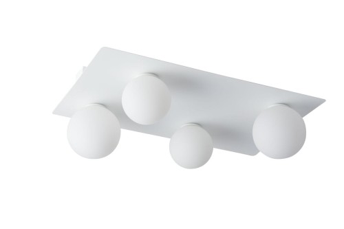 Sigma Nowoczesny plafon do biura i domu ARGON G9 12W szer. 62cm biały 33281
