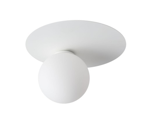 Sigma Nowoczesny plafon do biura i domu ARGON G9 12W szer. 27cm biały 33262