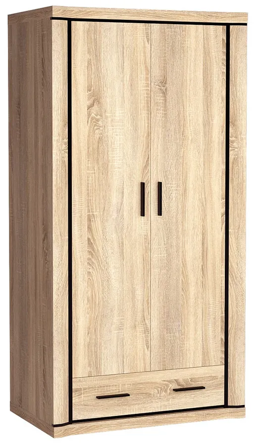 Szafa dwudrzwiowa dąb sonoma K0-R18