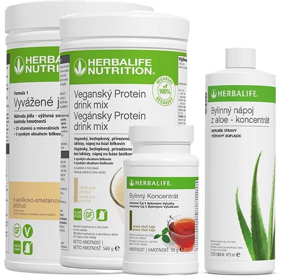 Formula 1 - 780g PDM Wegan Aloe 473ml Herbatka 50g bezglutenową F1