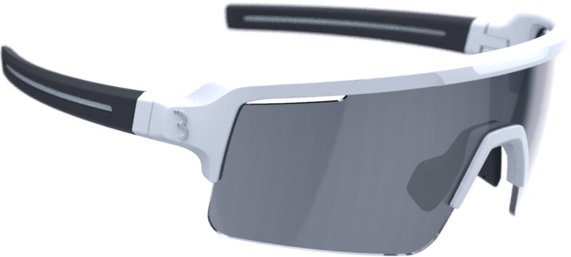 BBB BBB Fuse PC BSG-65 Sports Glasses, biały/czarny  2022 Okulary 2973256506