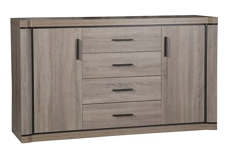 Komoda do salonu dąb truflowy P6-Z92