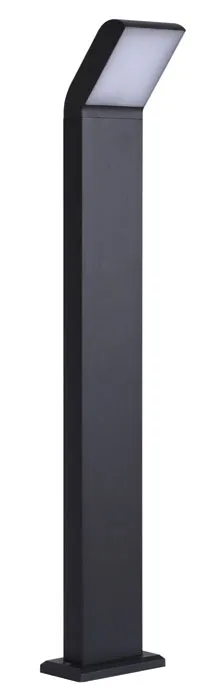 Elior Czarna nowoczesna stojąca lampa ogrodowa LED - S345-Lucida
