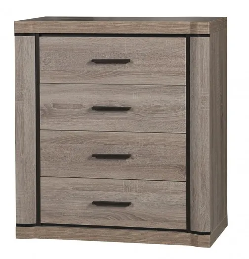 Komoda z szufladami dąb truflowy F9-G50