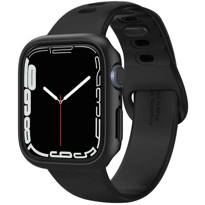 Spigen Etui ramka do smartwatcha Thin Fit do Apple Watch 7 41mm Black ACS04184