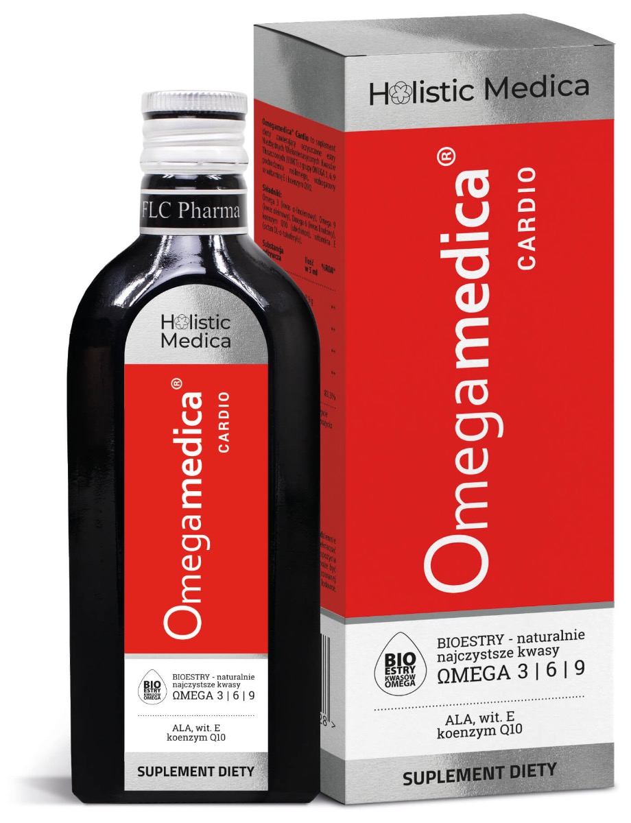 Holistic Medica Sp z o.o OMEGAMEDICA Cardio suplement diety płyn 250 ml