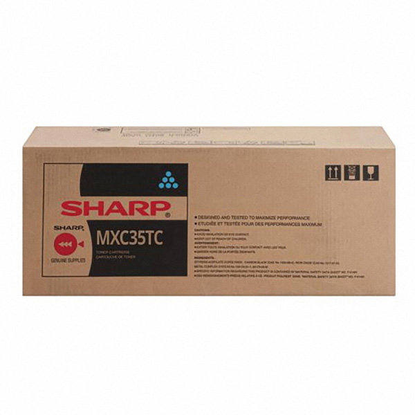 oryginalny toner Sharp [MX-C35TC] cyan