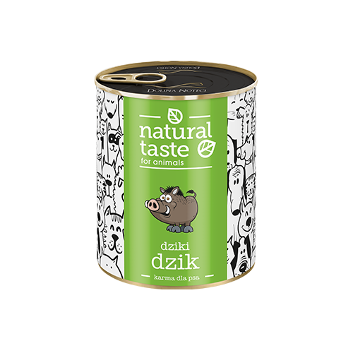 Dolina Noteci Natural Taste Puszka dla Psa Dziki Dzik 800g 52749-uniw