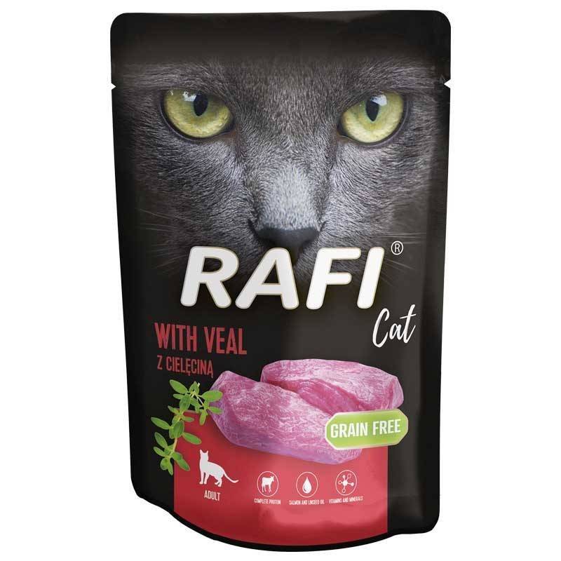 Dolina Noteci RAFI Cat Adult z cielęciną 100g 53245-uniw