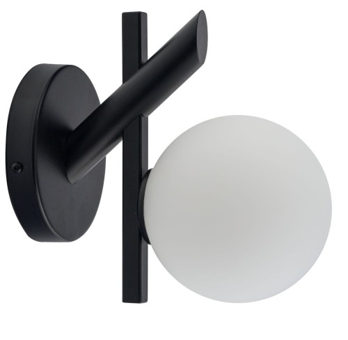 Sigma 33328 Nowoczesny kinkiet ZOE czarny OP.OŚW. 1PŁ 33328